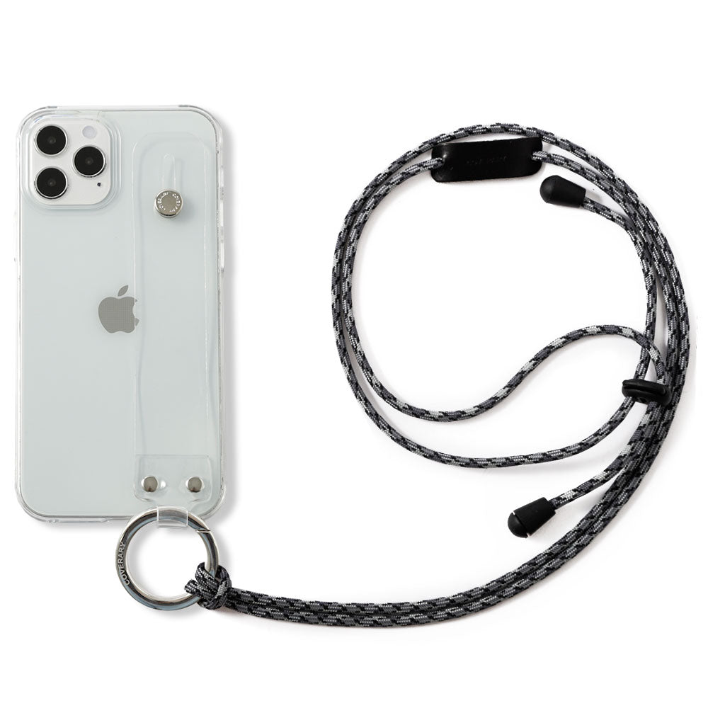 Clear case with hand belt & shoulder strap, back case for Google Pixel series