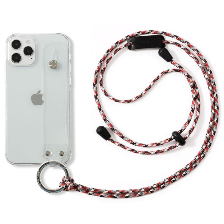 Clear case with hand belt & shoulder strap, back case for Google Pixel series