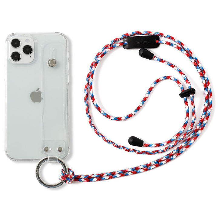 Clear case with hand belt & shoulder strap, back case for Google Pixel series