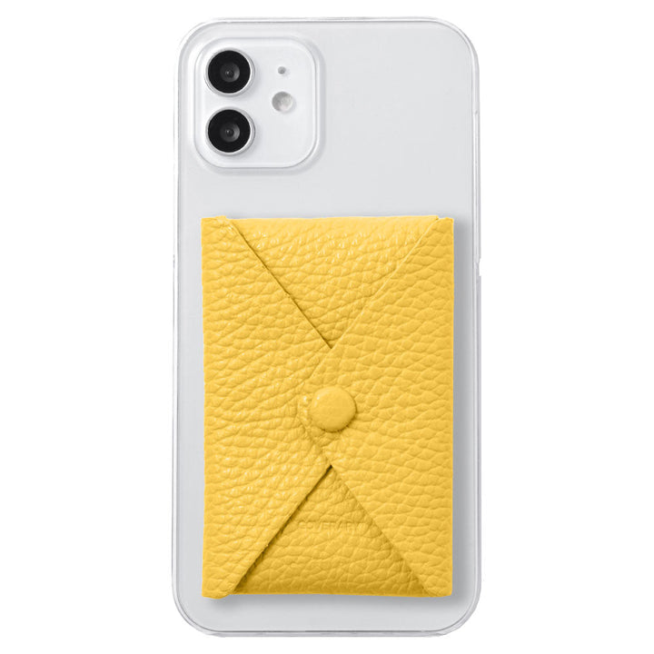 クリアケース 本革 32色 イタリアンシュリンクレザー 蓋ありポケット付き 背面ケース iPhoneシリーズ