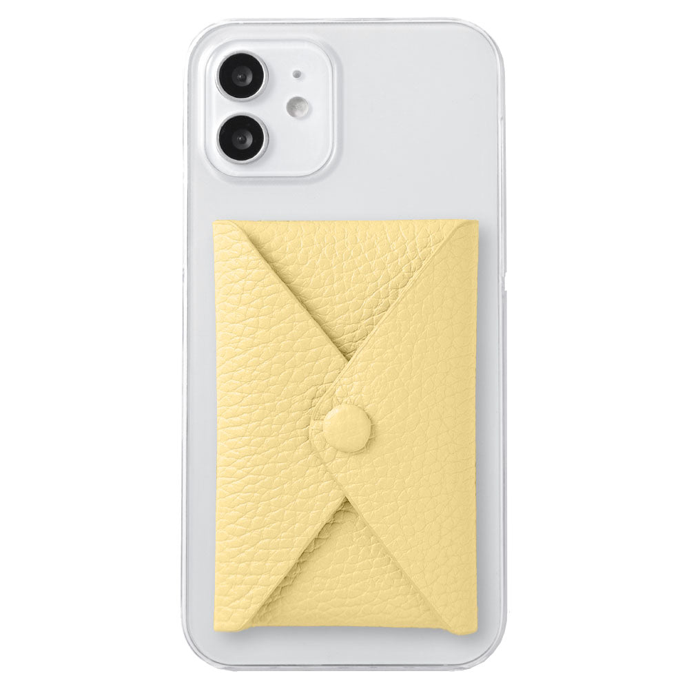 Clear case genuine leather 32 colors Italian shrink leather with lid pocket back case Google Pixel series