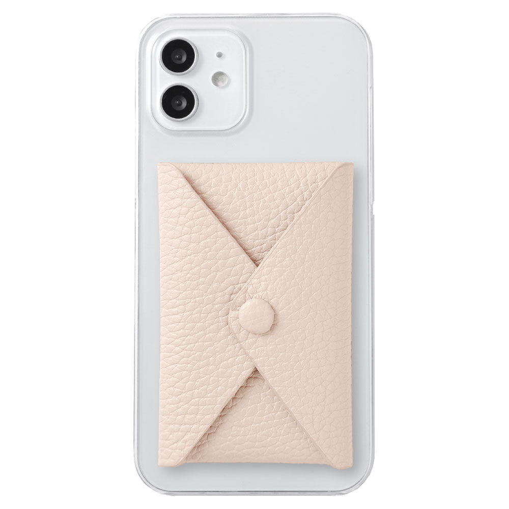 Clear case genuine leather 32 colors Italian shrink leather with lid pocket back case Google Pixel series