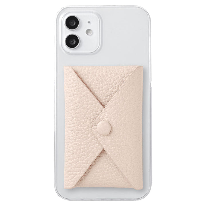 Clear case genuine leather 32 colors Italian shrink leather with lid pocket back case Google Pixel series