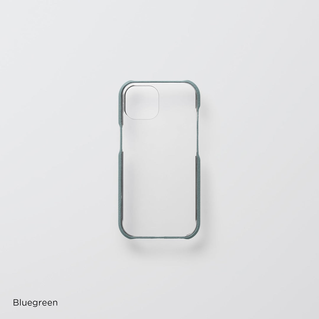 Genuine Leather, 32 Colors, Italian Shrink Leather, Shock-Absorbing Clear Case for the Xperia Series