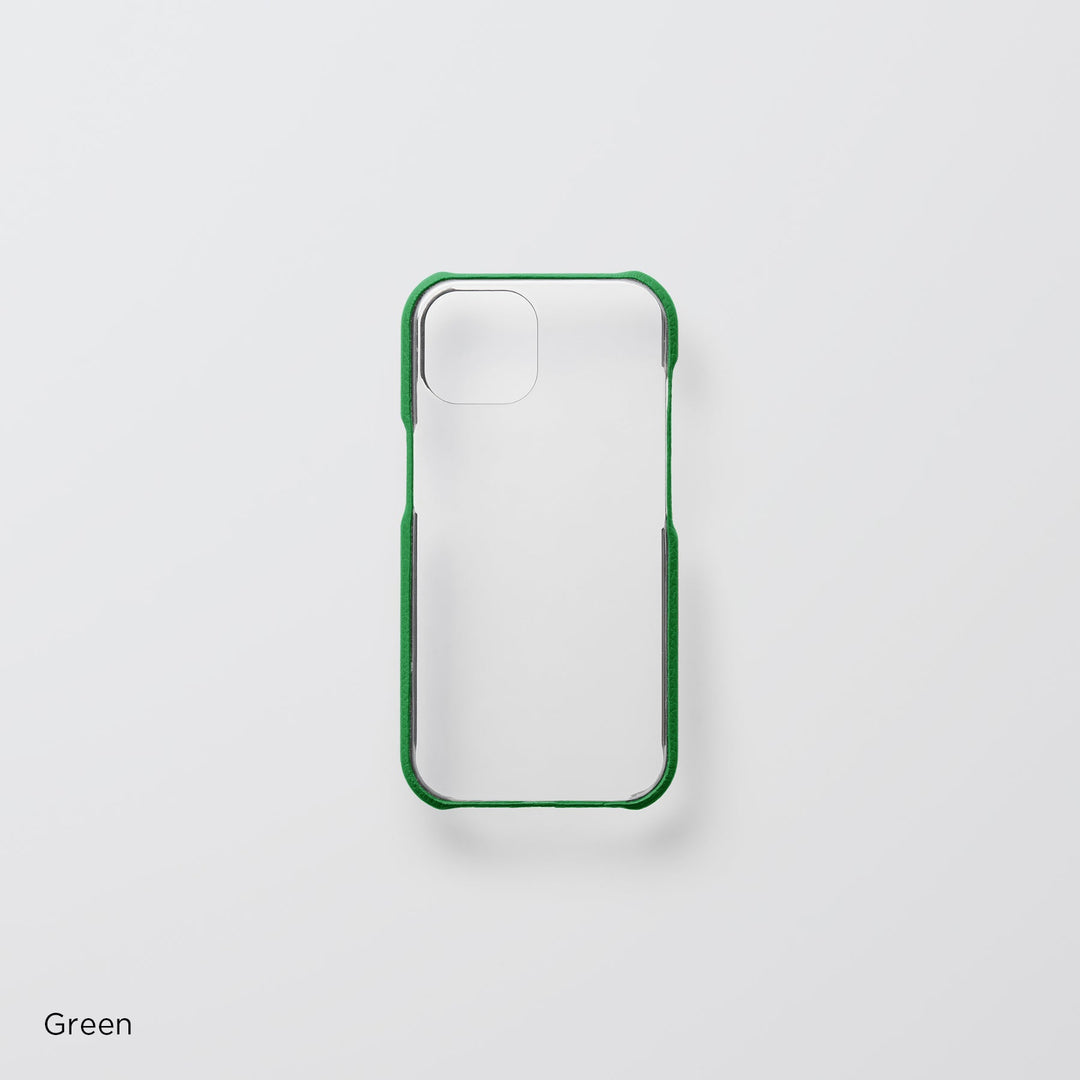 Genuine Leather, 32 Colors, Italian Shrink Leather, Shock-Absorbing Clear Case for the Xperia Series