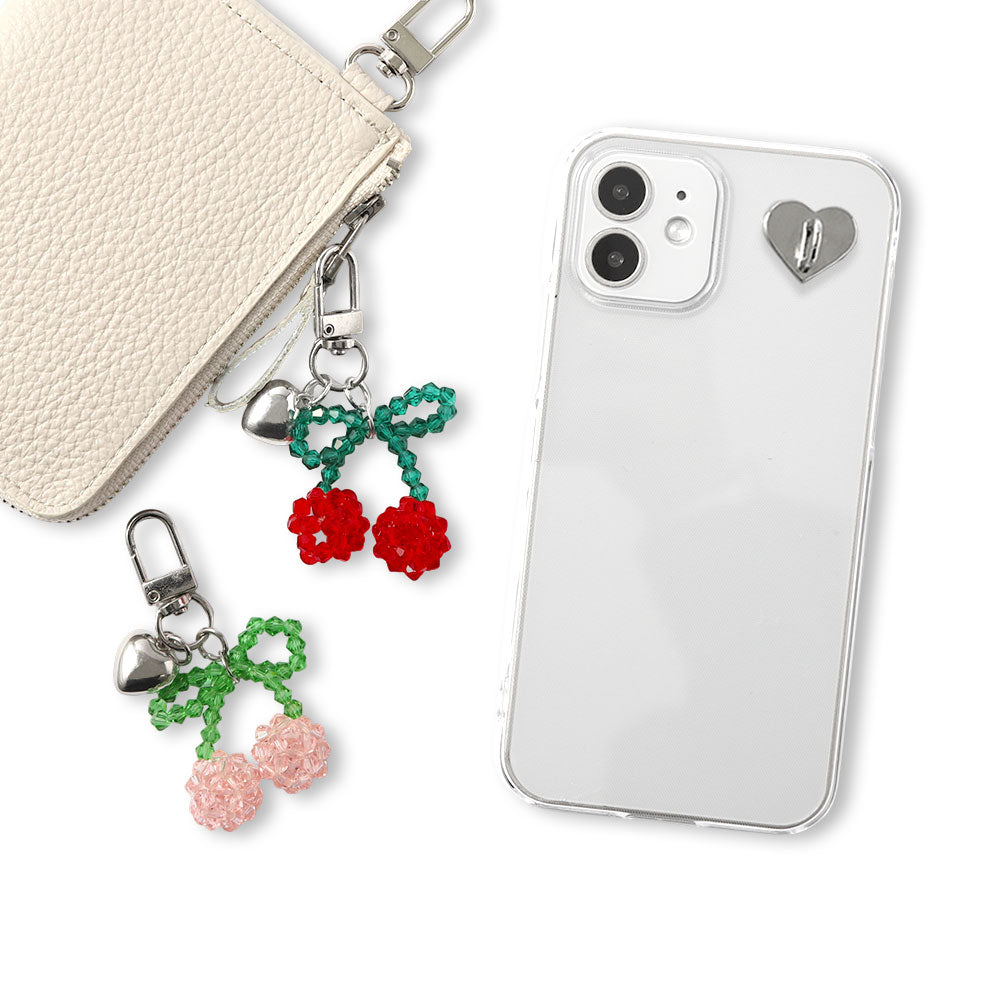 Clear Case Cherry Charm Back Case Xperia Series
