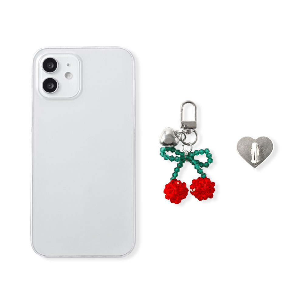 Clear Case Cherry Charm Back Case Xperia Series