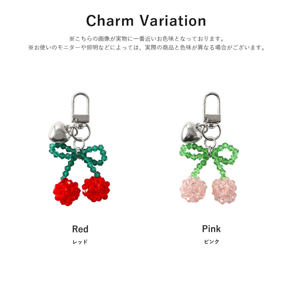 Clear Case Cherry Charm Back Case Xperia Series