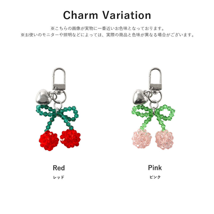 Clear Case Cherry Charm Back Case Xperia Series