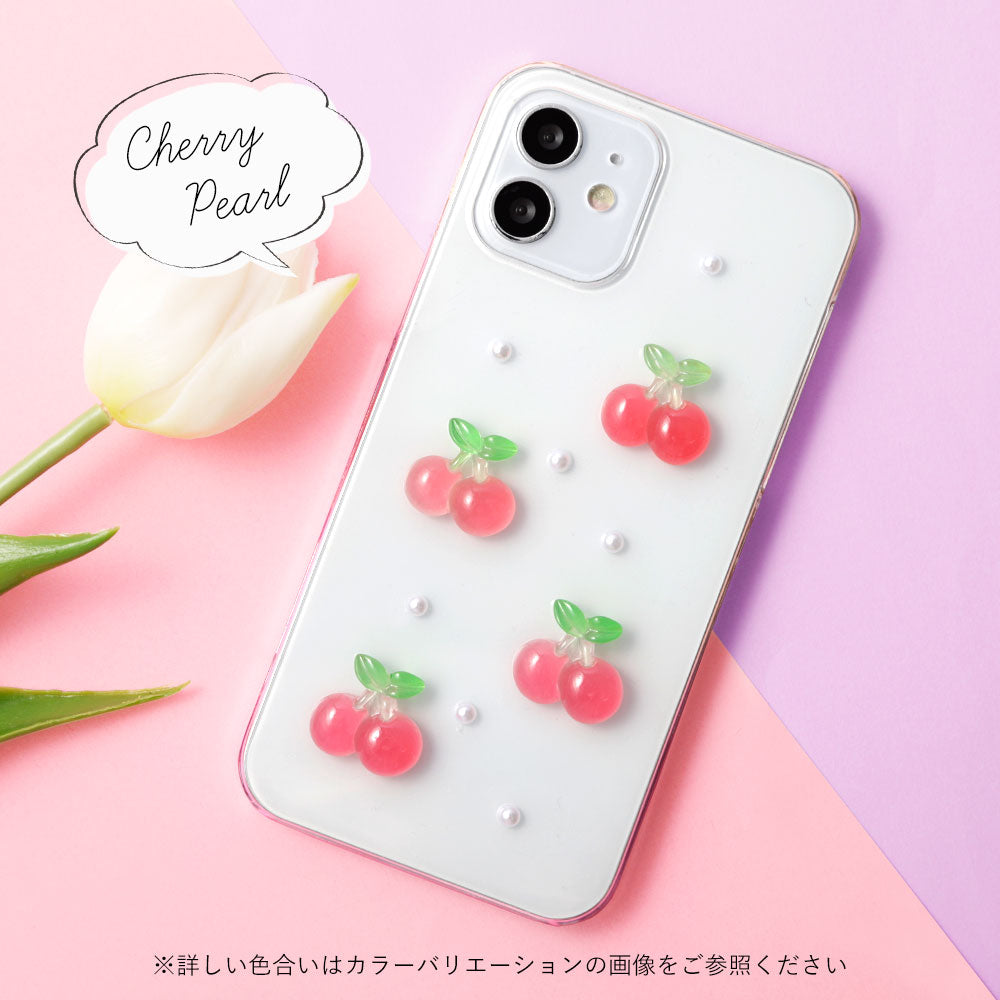 クリアケース さくらんぼパール 背面ケース – COVERARY