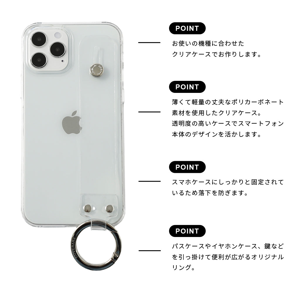 Motorola moto g82 クリアケース付き