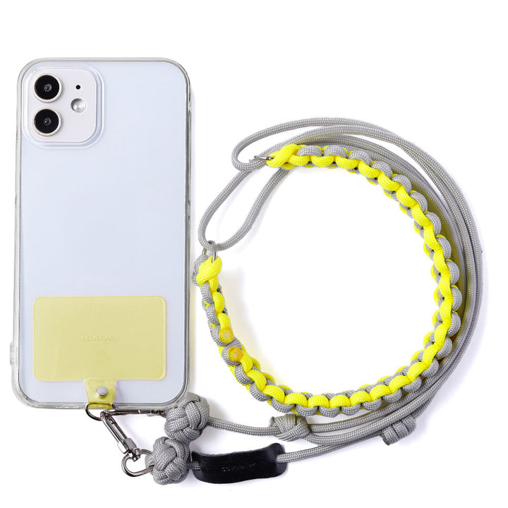 クリアケース パラコード ホルダーセット＆ショルダーストラップ付き 背面ケース