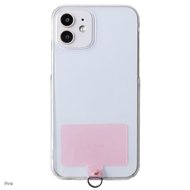 クリアケース パラコード ホルダーセット＆ショルダーストラップ付き 背面ケース