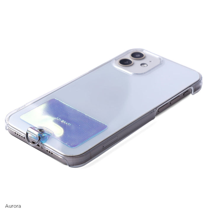 クリアケース パラコード ホルダーセット＆ショルダーストラップ付き 背面ケース