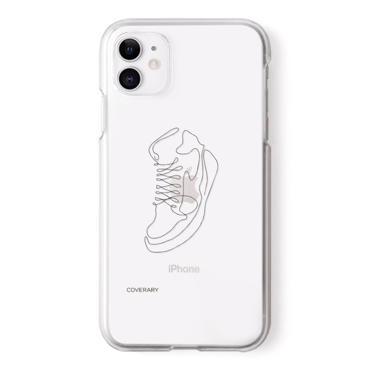 クリアケース レーザー加工 線画 ライフ 背面ケース iPhoneシリーズ