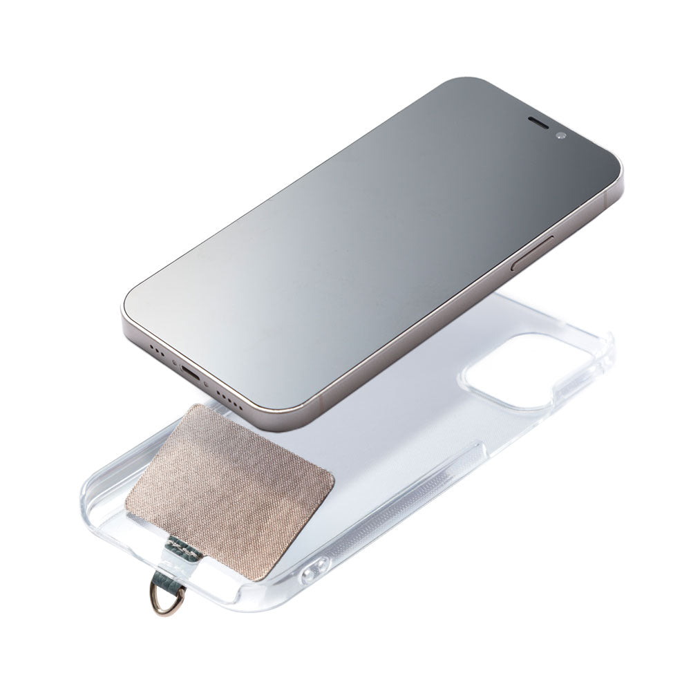 Clear case with holder hole, back case for Galaxy series