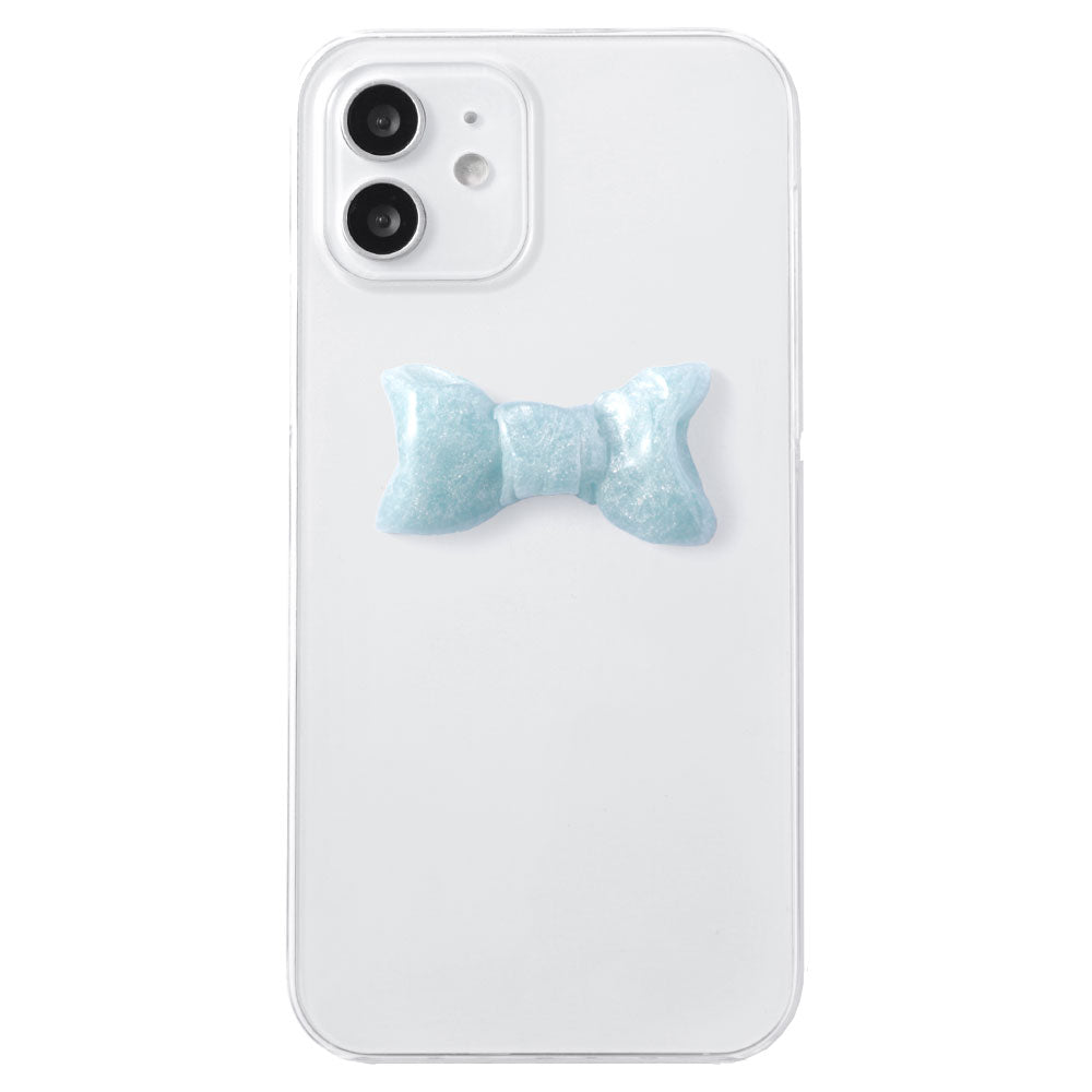 Clear case Homayka-style ribbon decoration back case Google Pixel series
