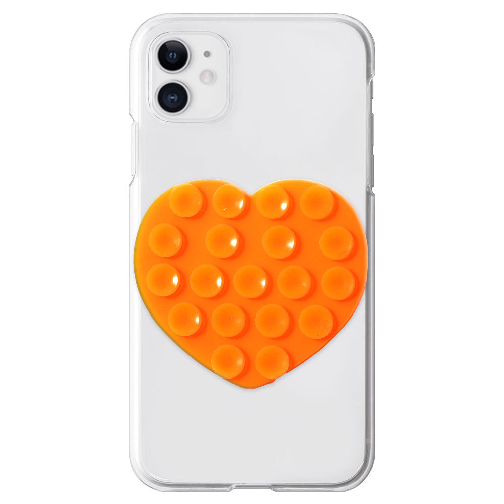 Coque transparente avec feuille adhésive arrière pour la série Galaxy