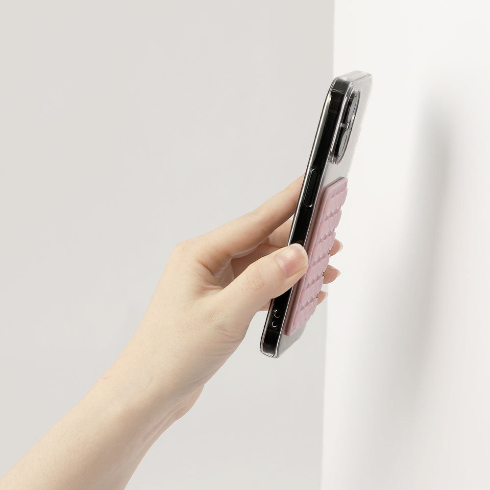 Coque transparente avec feuille adhésive arrière pour la série Galaxy