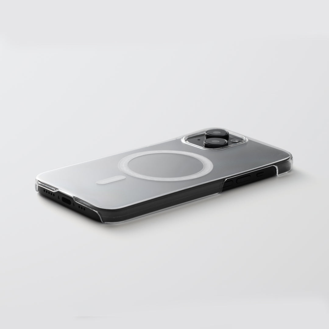Coque transparente avec cadre anti-choc hybride coque arrière
