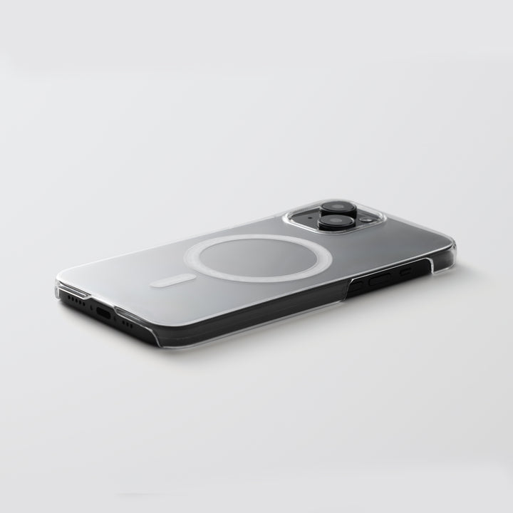 Coque transparente avec cadre anti-choc hybride coque arrière