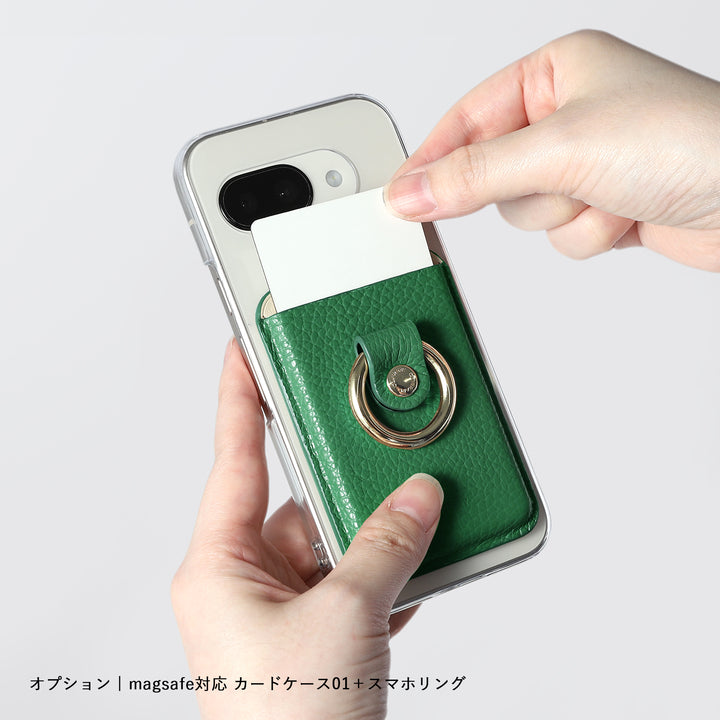 MagSafe-compatible clear case, compatible with all models, built-in magnet, transparent back case