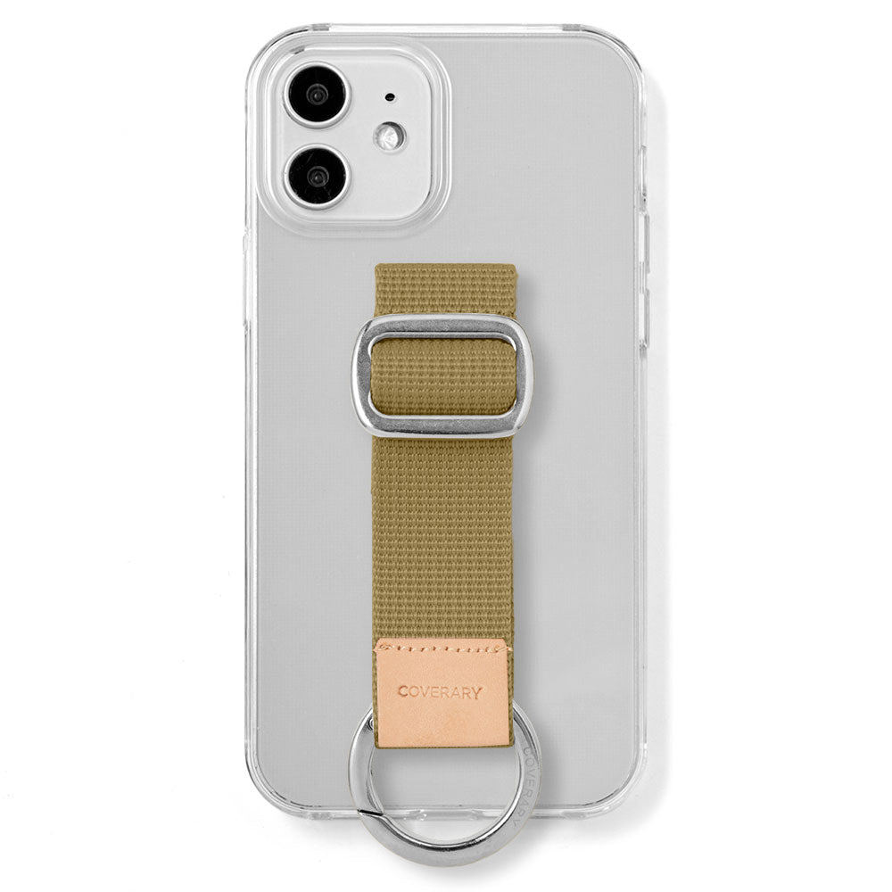 Étui transparent en nylon avec ceinture à boucle, étui arrière (type adhésif) pour la série Google Pixel