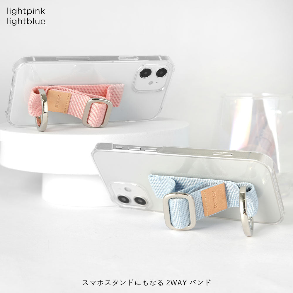 Étui transparent en nylon avec ceinture à boucle, étui arrière (type adhésif) pour la série Google Pixel