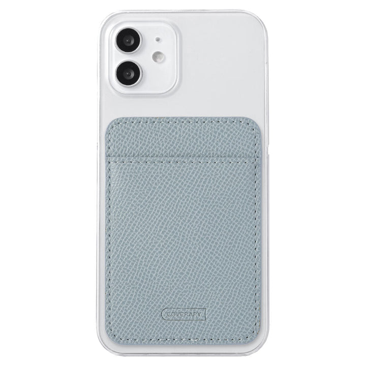 Clear Case Vegan Leather Basic Color Vertical/Horizontal Selectable Card Pocket Back Case AQUOS Series