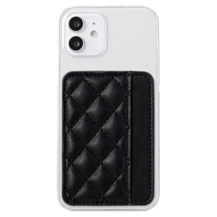 Étui transparent en cuir végan mat lisse avec poche pour cartes orientable verticalement ou horizontalement, coque arrière pour la série Xperia