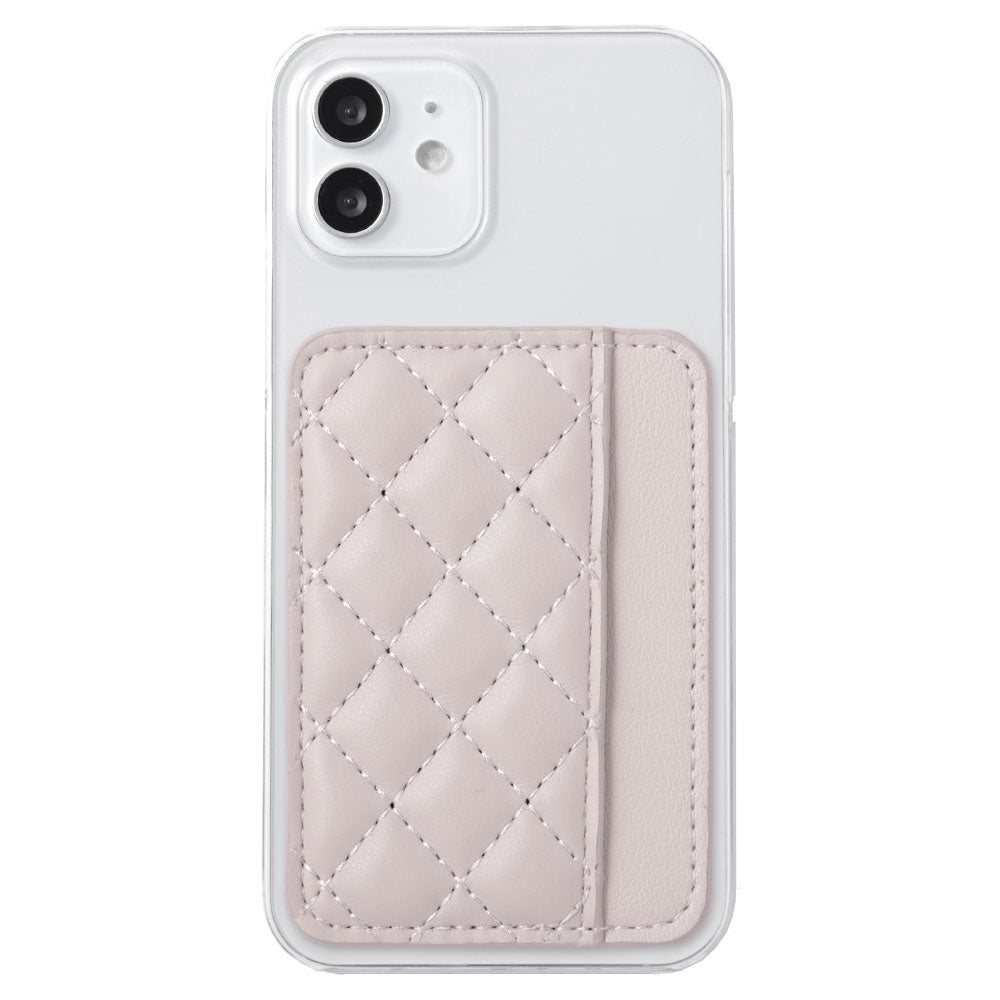 Étui transparent en cuir végan mat lisse avec poche pour cartes orientable verticalement ou horizontalement, coque arrière pour la série Xperia