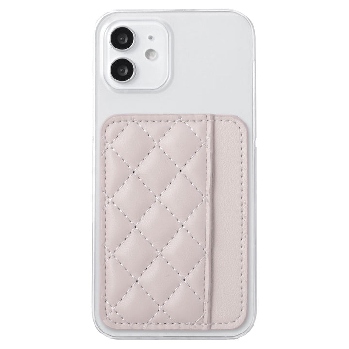 Étui transparent en cuir végan mat lisse avec poche pour cartes verticale ou horizontale, coque arrière pour la série AQUOS