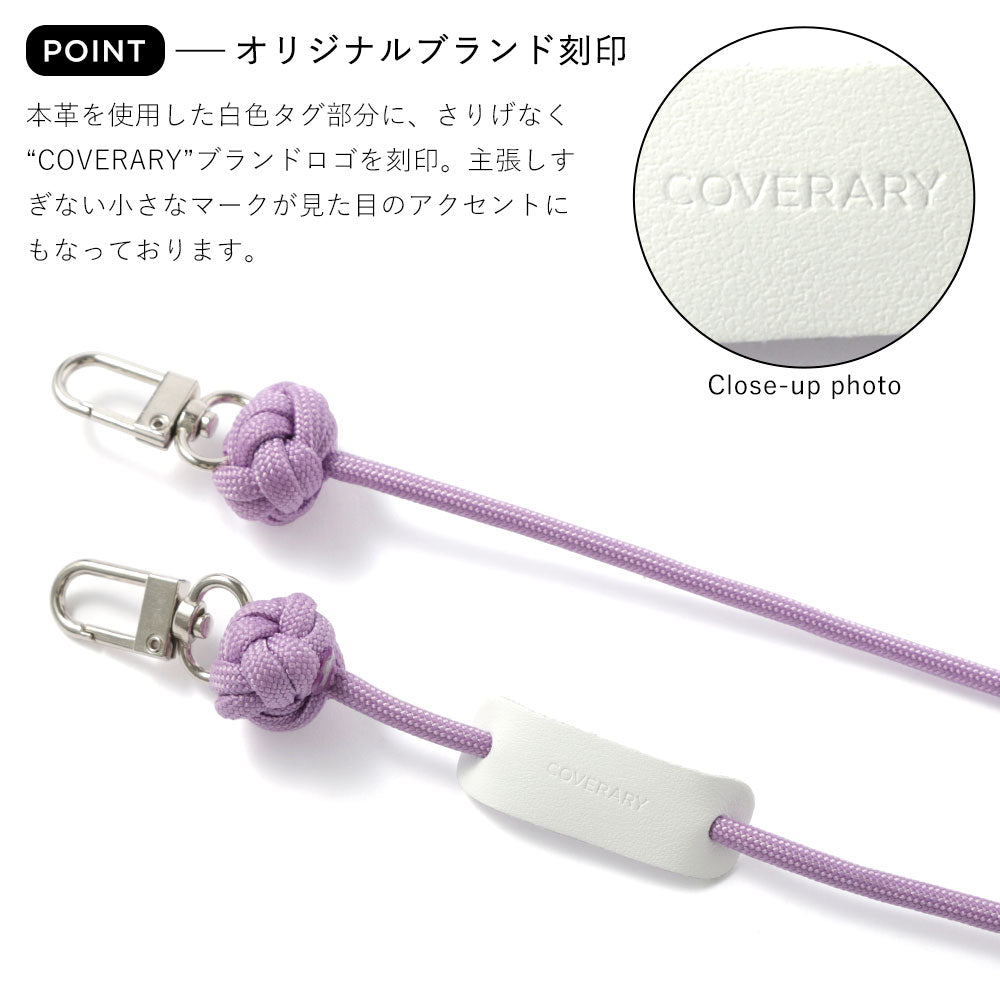 クリアケース ショルダーストラップ付き フラワー 背面ケース Galaxyシリーズ