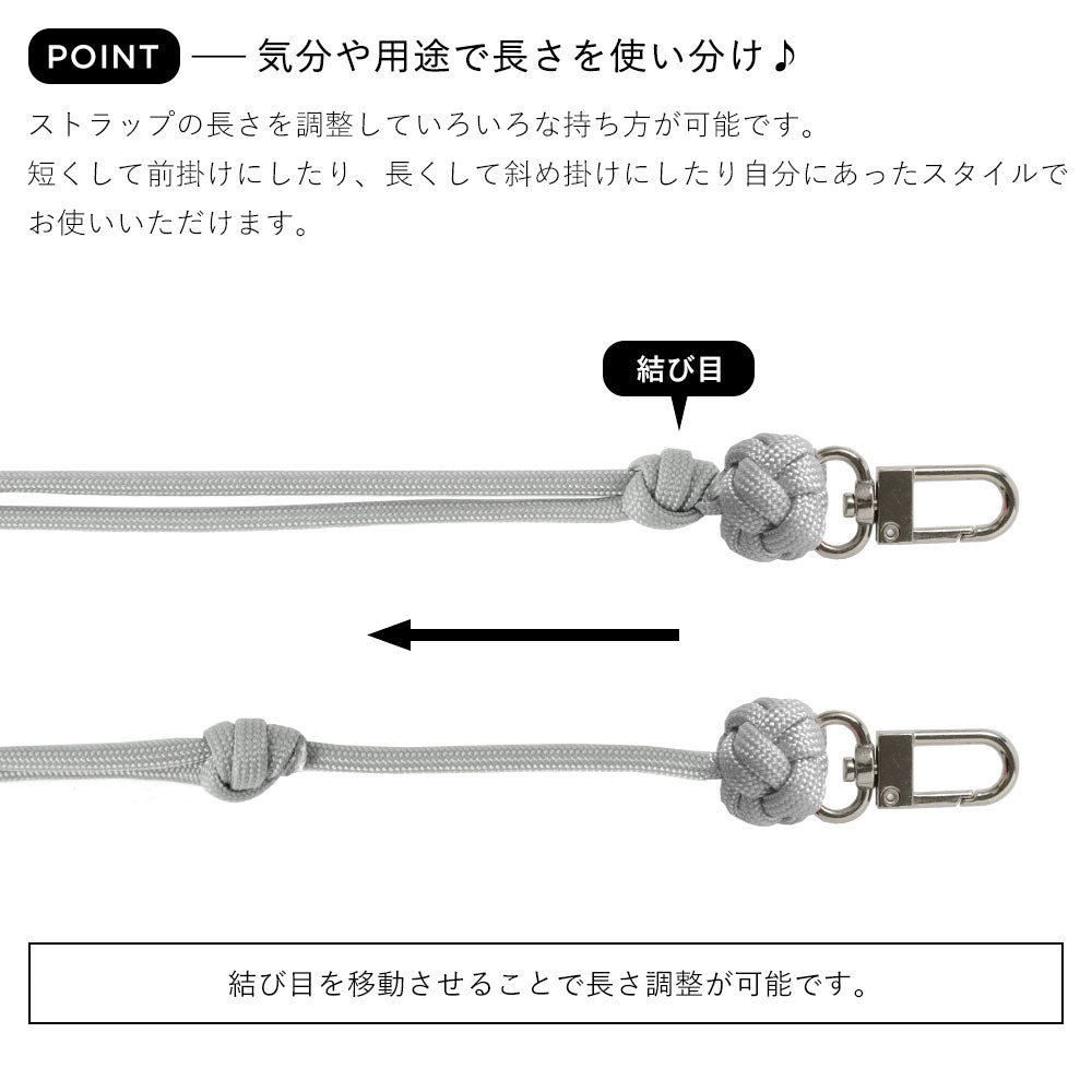 Coque transparente avec bandoulière, motif fleur, coque arrière pour la série Xperia