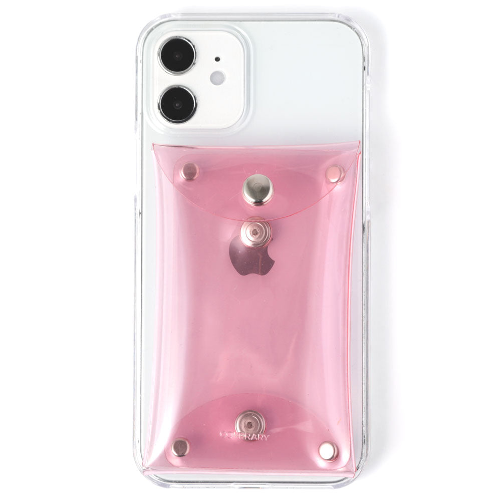 Clear case card storage with lid pocket back case for Google Pixel series