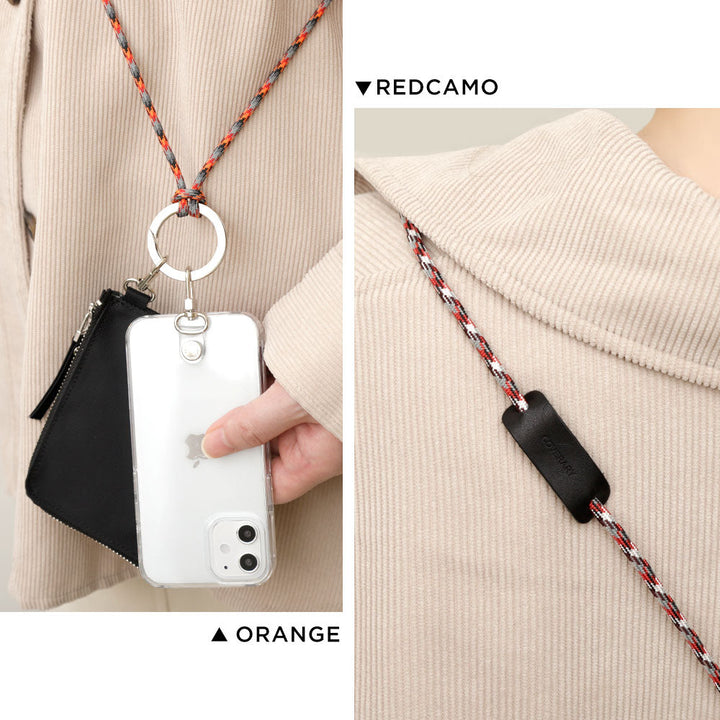 Clear case with ring shoulder strap, back case for iPhone series