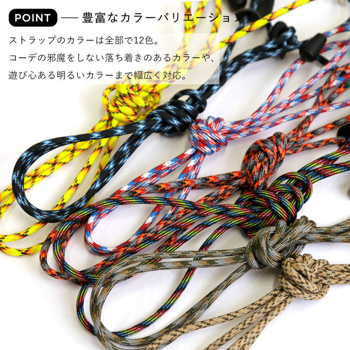 Clear case with ring shoulder strap, back case for AQUOS series