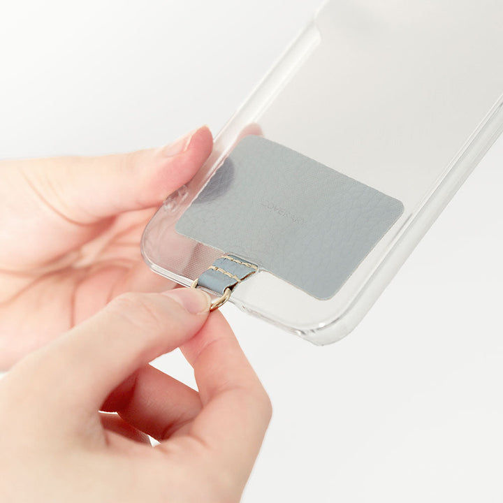 Clear case with holder hole, back case for Xperia series