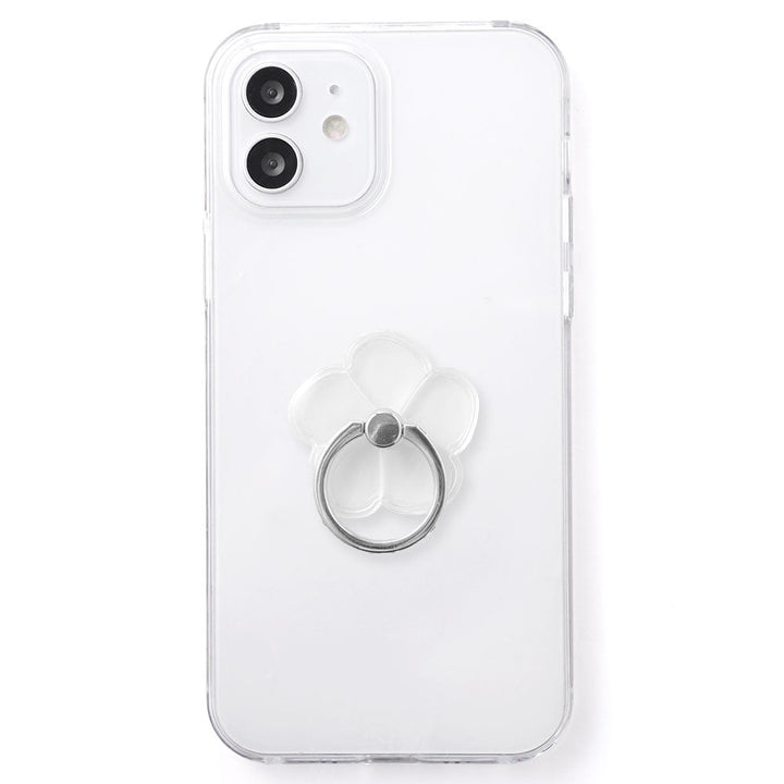 Coque transparente avec anneau pour smartphone, coque arrière pour la série Google Pixel