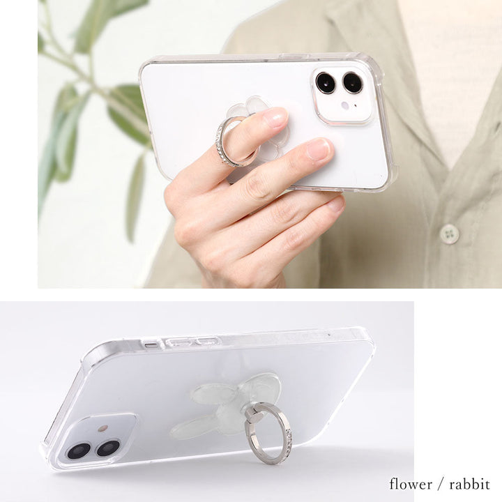 Coque transparente avec anneau pour smartphone, coque arrière pour la série Google Pixel