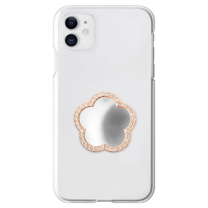 Clear case with mirror and stones, back case for AQUOS series