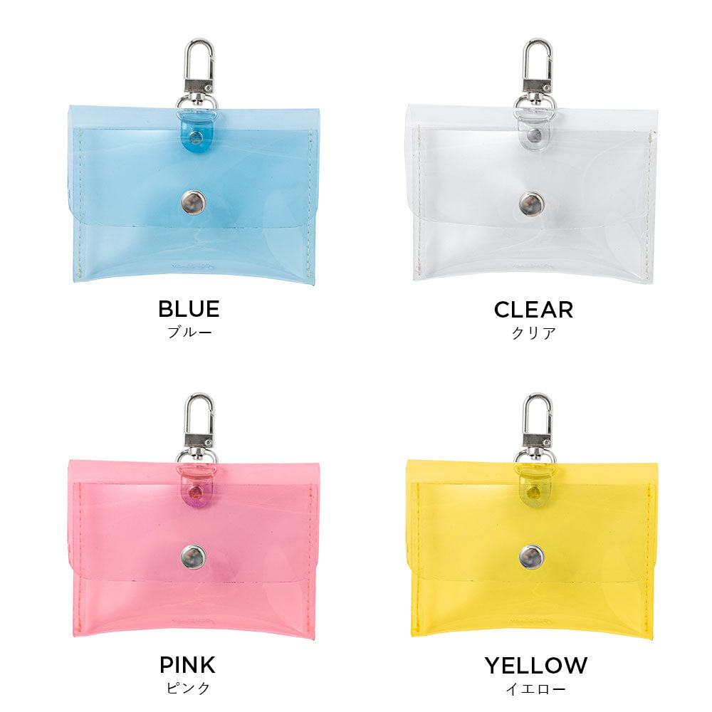 Clear case with shoulder strap & mini clear pouch, back case for Galaxy series