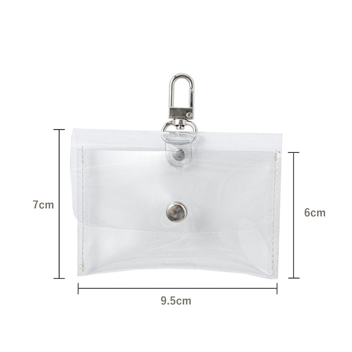 Clear case with shoulder strap & mini clear pouch, back case for Galaxy series