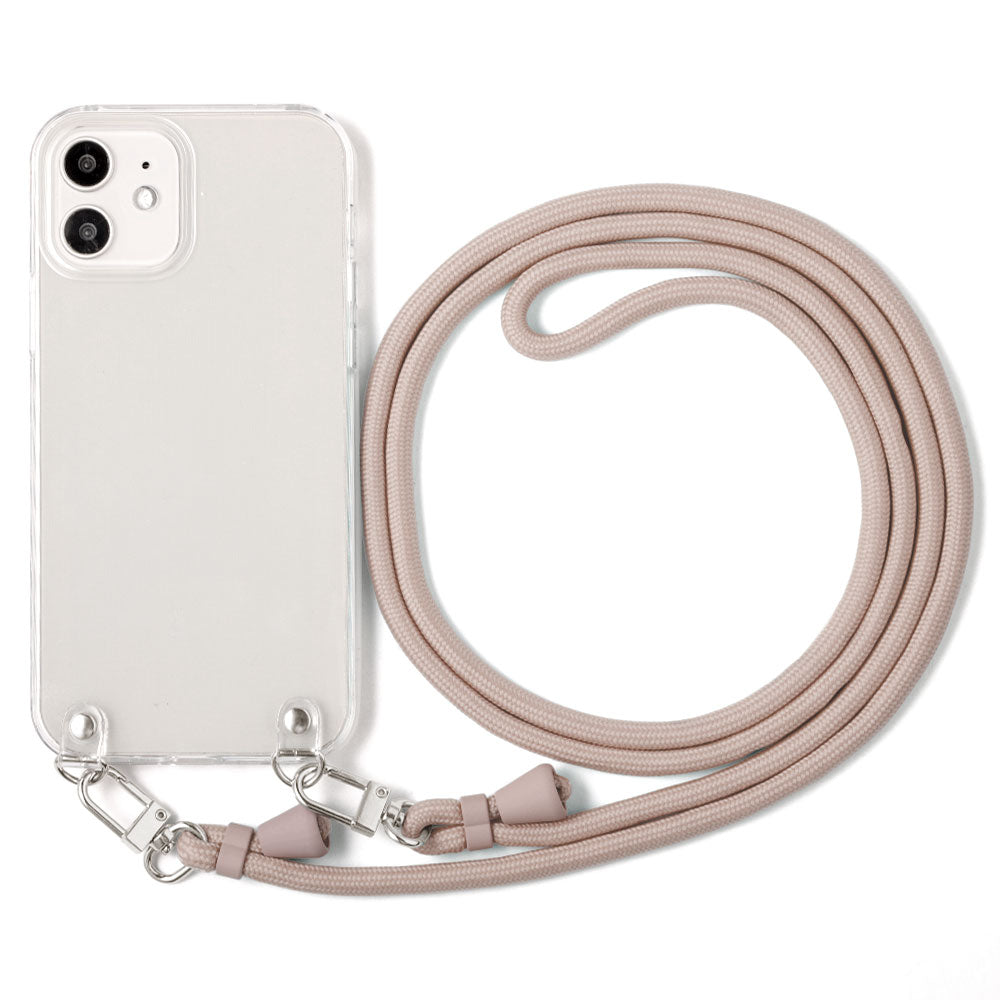 クリアケース ショルダーストラップ付き ベーシック 背面ケース B Xperiaシリーズ