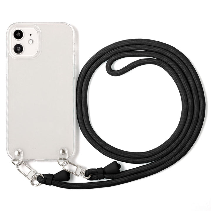 Clear case with shoulder strap, basic, back case B AQUOS series