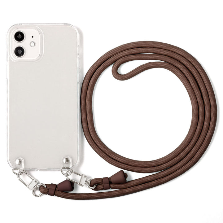 Clear case with shoulder strap, basic back case B Galaxy series