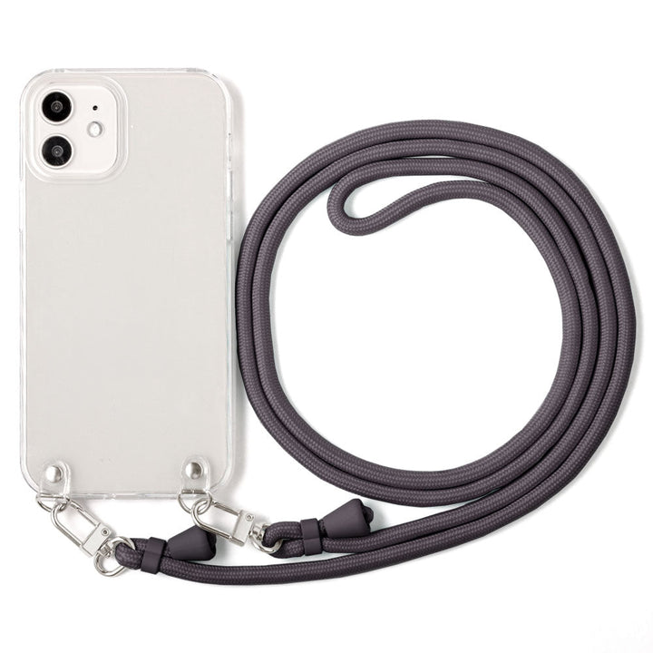 クリアケース ショルダーストラップ付き ベーシック 背面ケース B Xperiaシリーズ