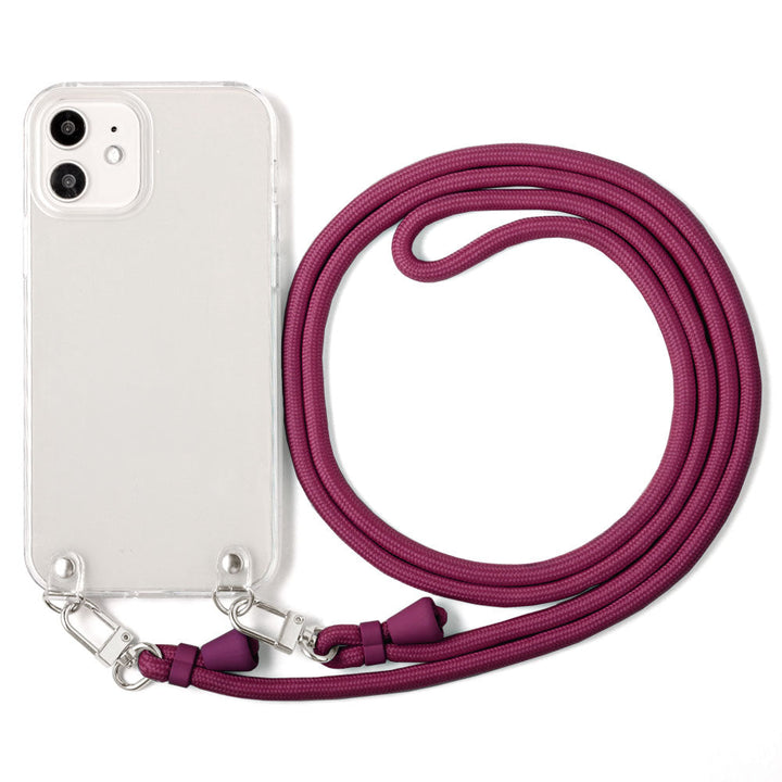 Clear case with shoulder strap, basic, back case B AQUOS series