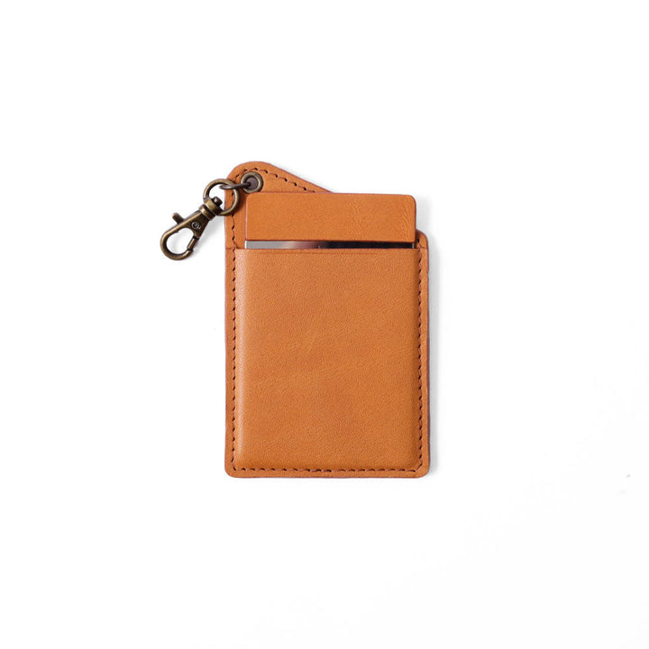 Clear case genuine leather Tochigi leather stainless steel mirror with shoulder strap back case AQUOS series