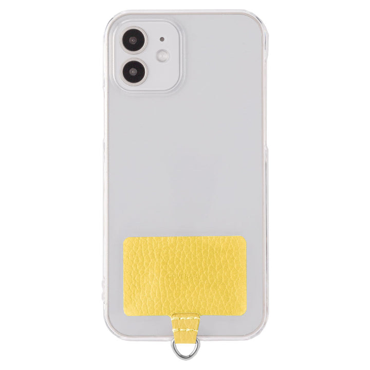 Clear case genuine leather 32 colors Italian shrink leather holder set back case iPhone series